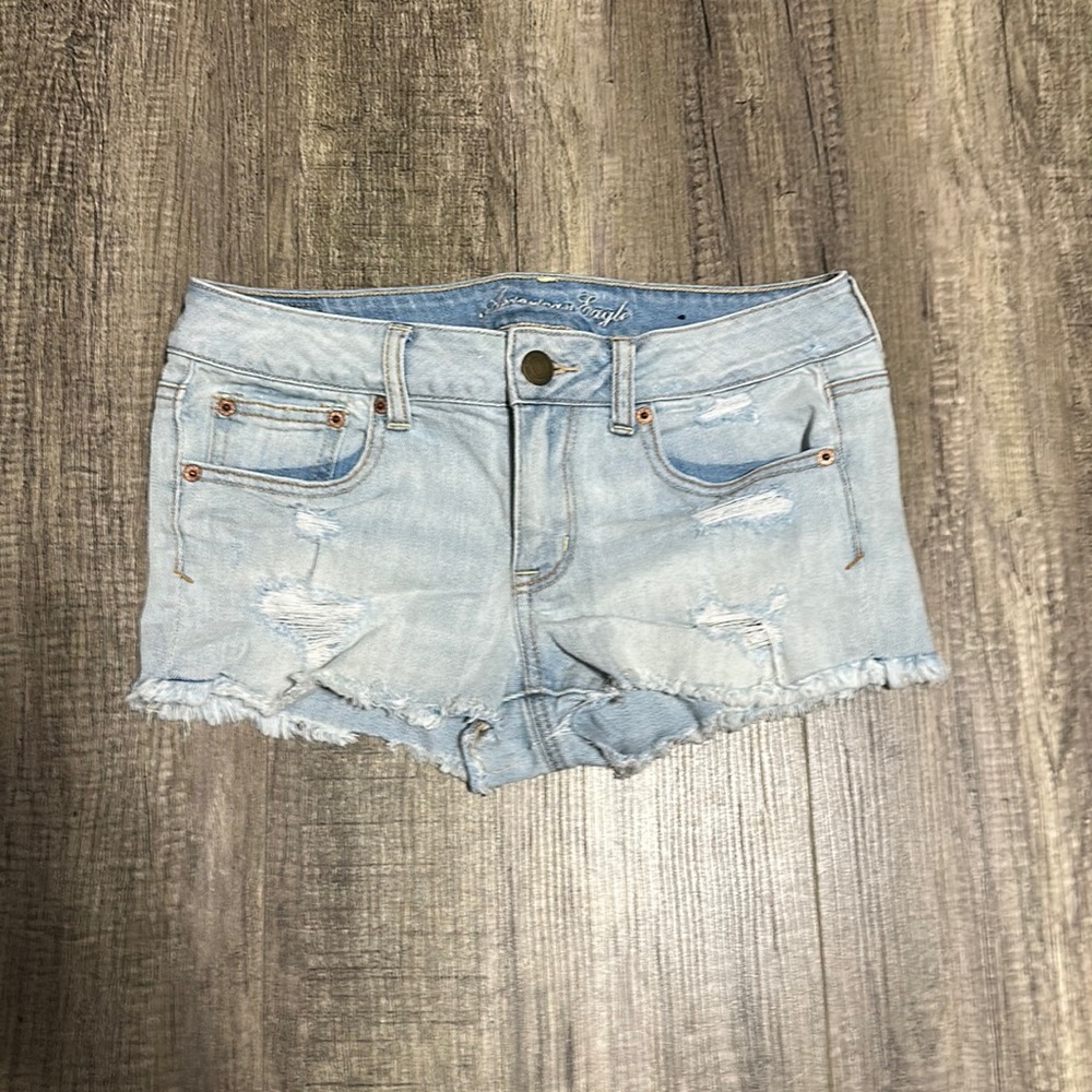 American Eagle Cutoff Stretch Denim Shorts